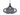 Handcrafted glossy smoke blown glass pendant with integrated LED lighting