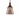 Glossy bronze blown glass pendant light from the Lodes Nostalgia collection