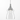 Modern Italian clear blown glass pendant light from the Lodes Nostalgia collection