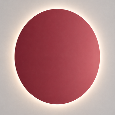 Red Lodes Puzzle Mega Round architectural LED ceiling light