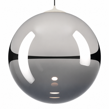 Decorative Lodes Random Solo chrome globe pendant light for bedroom or office