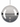 Decorative Lodes Random Solo chrome globe pendant light for bedroom or office