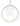 Lodes Random Solo frosted white glass designer LED pendant light for residential and hospitality spaces
