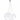 Modern Lodes Random 3-light suspension with frosted white  glass globes