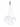 Modern Lodes Random 3-light suspension with frosted white  glass globes