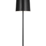 Outdoor floor lamp with integrated LED for ambient lighting on hotel terraces and luxury homes