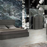 Eastern King Nova Domus Lucia Italian Matte Grey & Elm Grey Bedroom Set