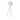 Made by Hand Knit-Wit 45 High Floor Lamp – Pearl White