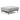 Innovation Living Malloy Ottoman With Black Metal Legs