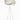 White grand floor lamp, studio view | The Bride by Mammalampa