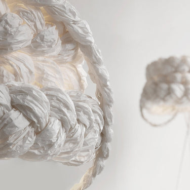 White grand floor lamp, interior view | The Bride by Mammalampa (2)