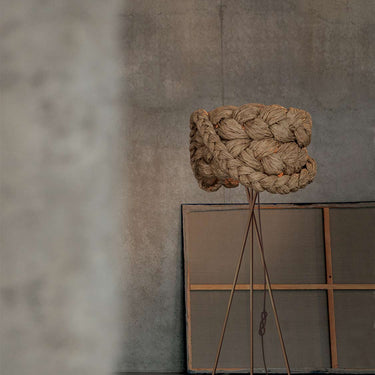 Brown floor lamp, interior view | The Bride by Mammalampa