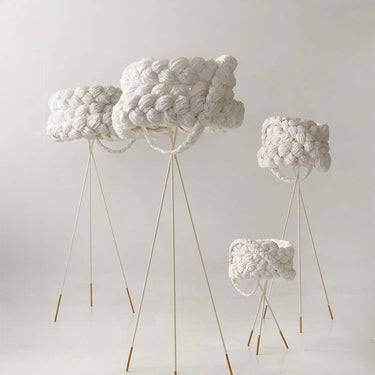 White floor lamp, interior view | The Bride by Mammalampa (4)
