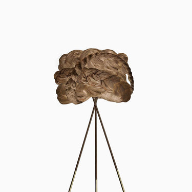Brown table lamp, studio view | The Bride by Mammalampa