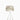 White table lamp, studio view | The Bride by Mammalampa