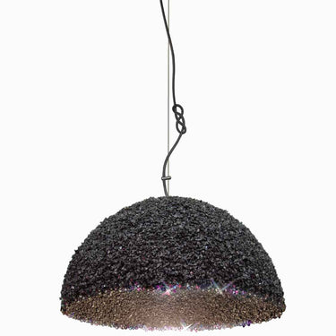 Gray mini pendant, studio view, design shown in the medium size | The Duchess by Mammalampa