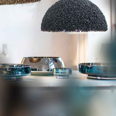 Gray pendant, interior view | The Duchess by Mammalampa