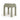 TOV Kora Cotton Jute Contract-Grade Accent Stool, Green Stripes option, image 4