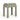 TOV Kora Cotton Jute Contract-Grade Accent Stool, Green Stripes option, image 1