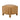 TOV Bellamy Railroad Chenille Storage Stool With Reversible Tray Top, Curry option, image 3
