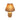 TOV Edith Scalloped Papier Mache Flower Pleated Table Lamp, image 5