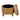 TOV Bellamy Railroad Chenille Storage Stool With Reversible Tray Top, Curry option, image 6