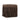 TOV Daphne Square Suede Fringe Ottoman, Chocolate Brown option, image 3