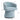 TOV Kristen Rolling Desk Chair, Faded Blue option, image 5