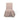 TOV Gertrude Striped Performance Linen Skirted Dining Chair, Brown option, image 1