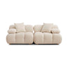 TOV Calliope 79" Modular Loveseat, Off-White option, image 1