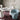 TOV Kristen Rolling Desk Chair, Faded Blue option, image 1
