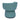 TOV Kristen Rolling Desk Chair, Sea Foam Green option, image 2