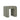 TOV Byron Square Cotton Jute Ottoman, Green option, image 1