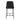 TOV Sydney Performance Velvet Counter Stool Set of 2, Black option, image 3
