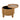 TOV Bellamy Railroad Chenille Storage Stool With Reversible Tray Top, Curry option, image 5