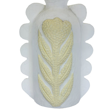 TOV Edith Scalloped Papier Mache Flower Pleated Table Lamp, image 4