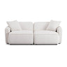 TOV Travie 78" Modular Loveseat, White Sand option, image 1