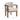 TOV Irma Textured Performance Velvet Dining Chair, Taupe option, image 6
