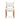TOV Bruno Thick Performance Chenille Straight Back Dining Chair, Cream option, image 2