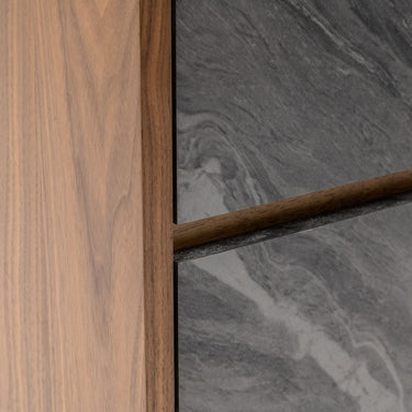 Nova Domus Metcalf Walnut & Grey Dresser