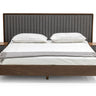 Nova Domus Metcalf Walnut & Grey Bed