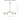 Midrand Crystal 37 Chandelier dimensions diagram: 37.4 inches wide, 9.1 inches tall, hanging height 11.1 to 74.9 inches