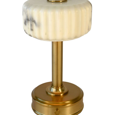 Mini Milo rechargeable lamp, Antique Brass – view 2