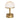 Mini Art Deco rechargeable lamp, Antique Brass