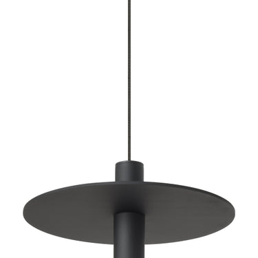 Visual Comfort Mini Ponte LED pendant featuring downward focused lighting, 3000K color temperature, and clean modern styling