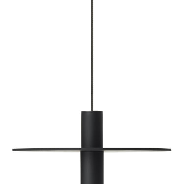Contemporary LED ring pendant light with integrated LED module, designed for kitchens, dining rooms, and hotel spaces