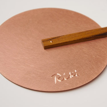 Chambre Copper and Teak Hanging Mobile — view 4
