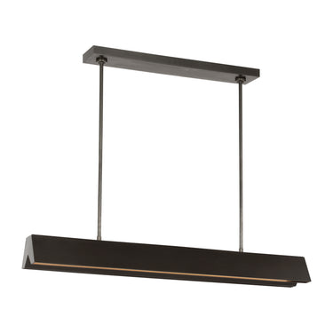 Visual Comfort Pench 42-inch designer linear fixture with 2700K integrated LED for sophisticated interiors.
