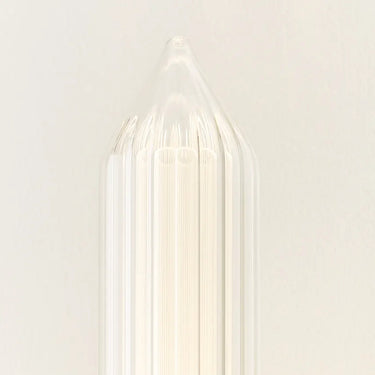Elegant Langston up and down light LED wall sconce with etched glass for modern homes