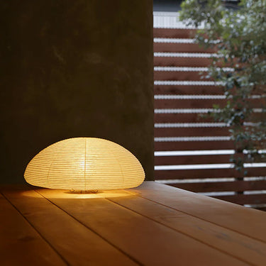 Paper Moon 4 Washi Paper Lamp — Asano, view 2